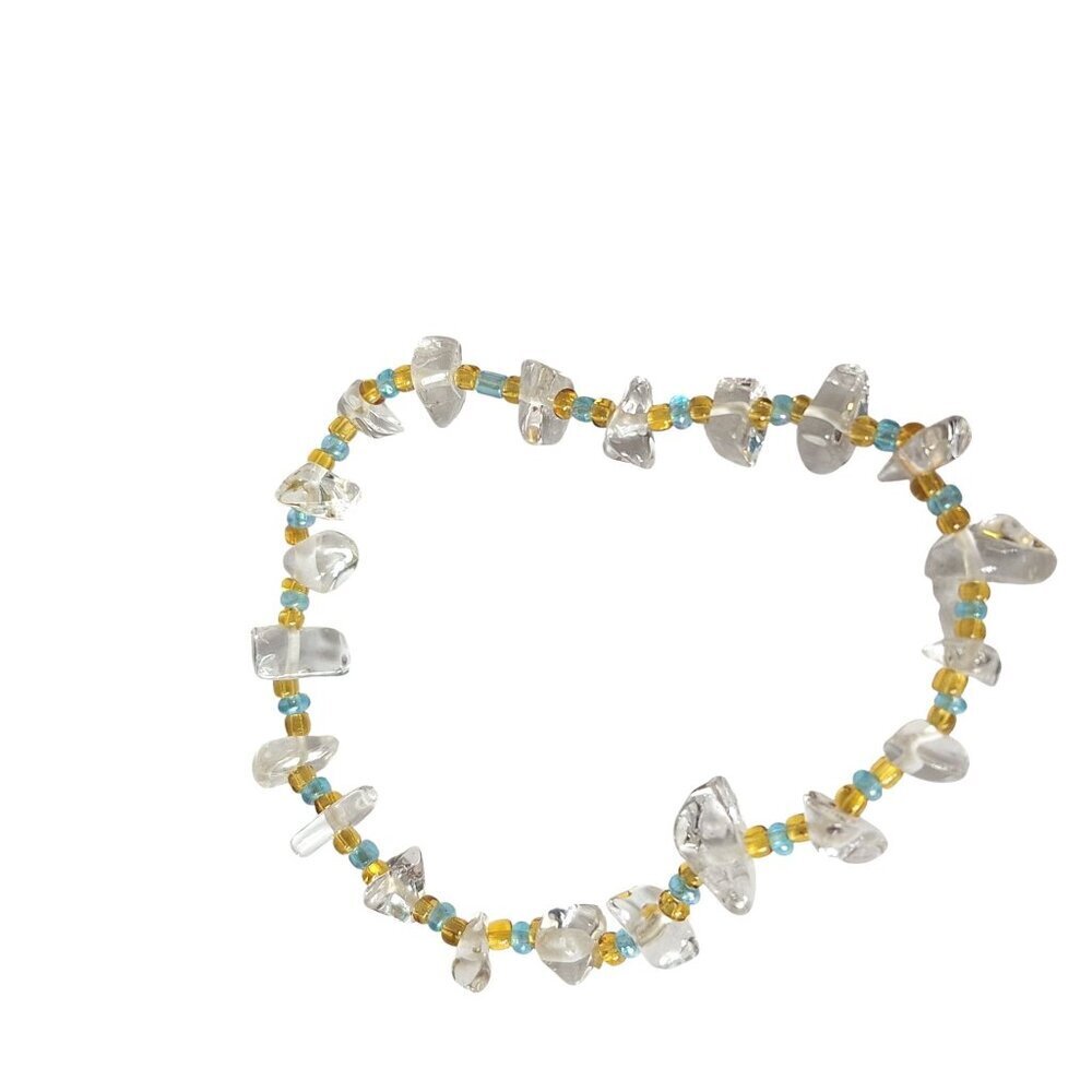 Boho Chic Gemstone Bracelet Colorful Beads Jewelry